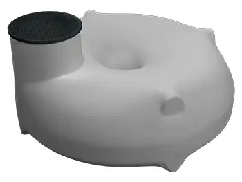 Low profile underground plastic tanks Aquatec VFL - TD3,2