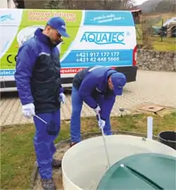 servis domových čistiarní odpadových vôd